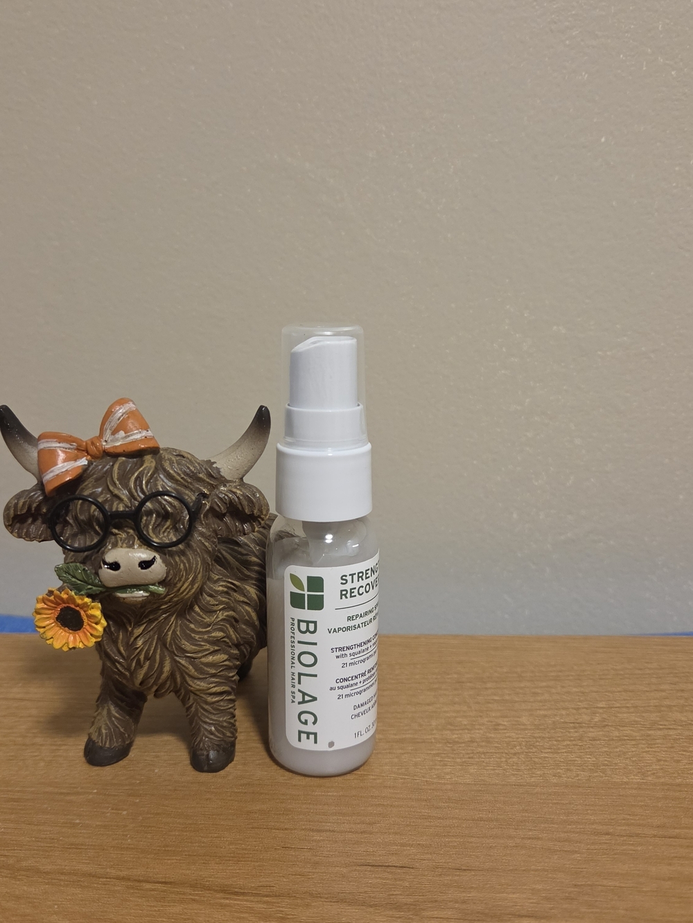 Biolage Strength Recovery Leave-In Spray - White